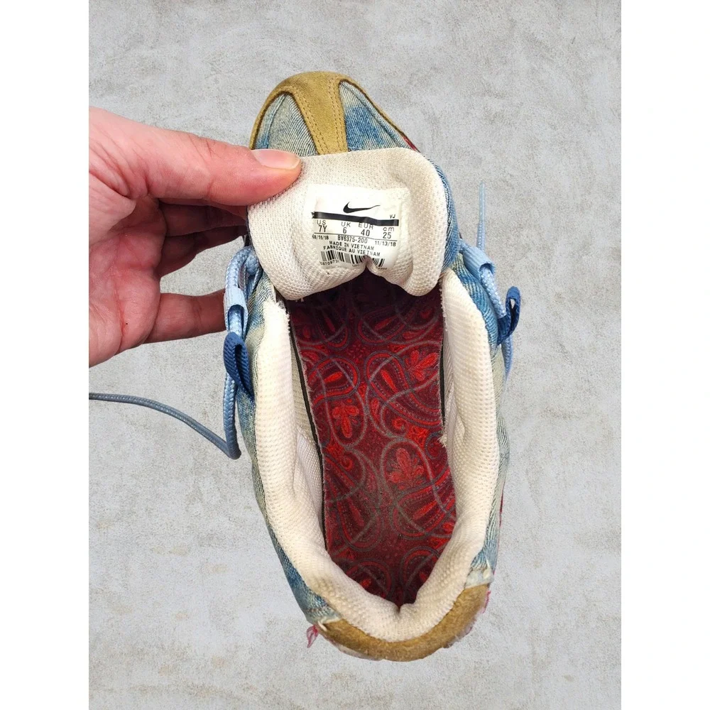 Nike Air‎ Max 95 Wild West Denim Paisley Suede Youth 7Y